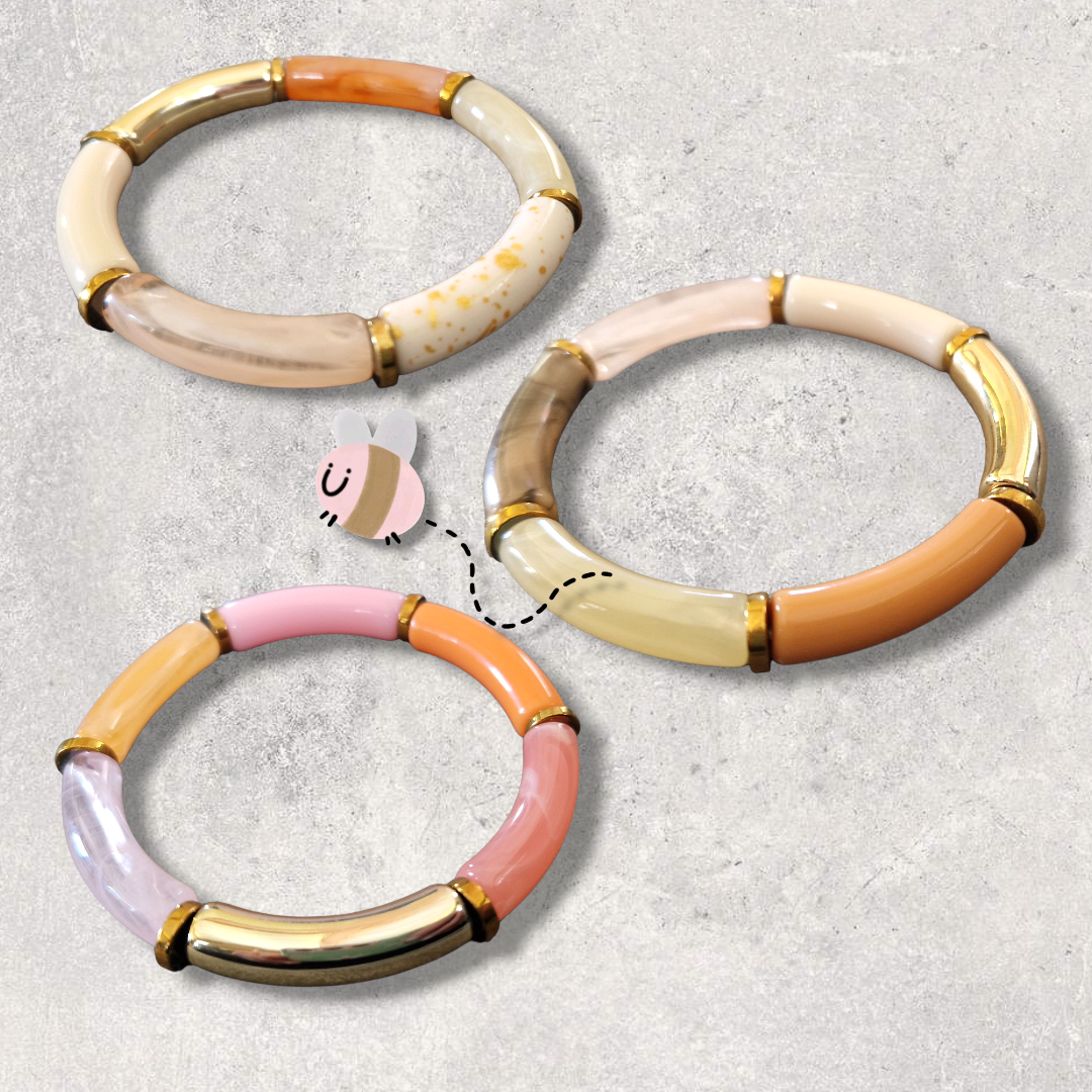 Armband tube kralen
