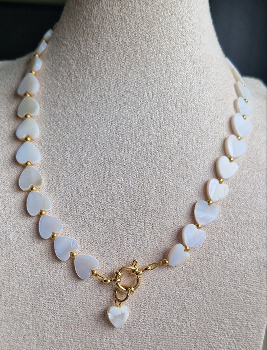 Zoetwaterparel ketting