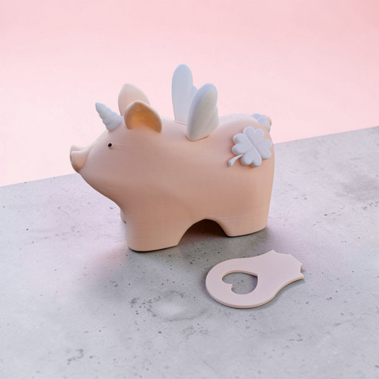 Spaarvarken 3D geprint