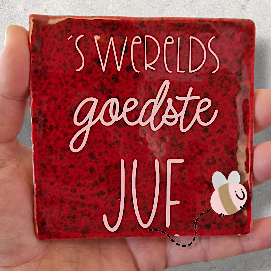 Tegel juf