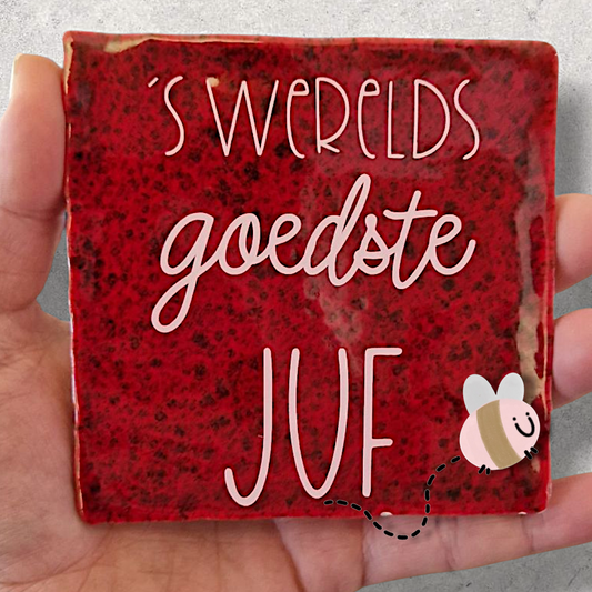 Tegel juf