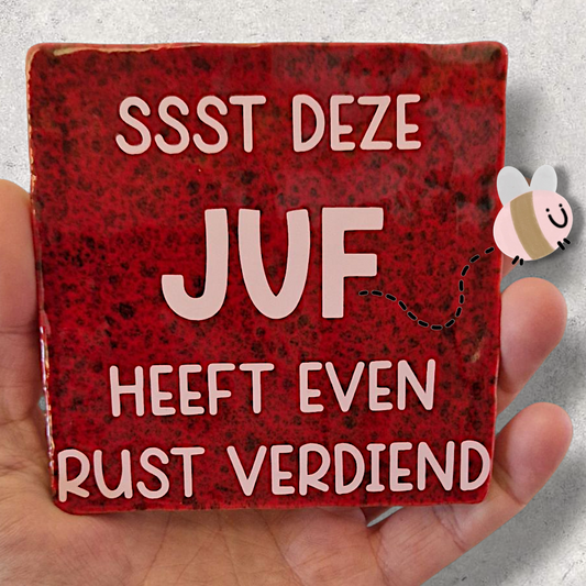 Tegel juf
