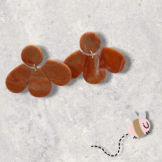 Oorbellen bloemvorm