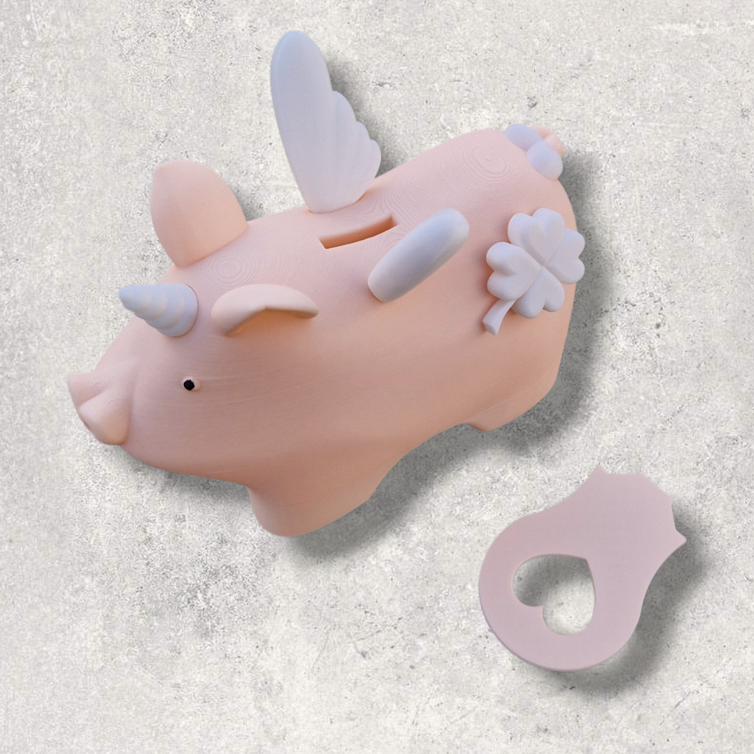 Spaarvarken 3D geprint
