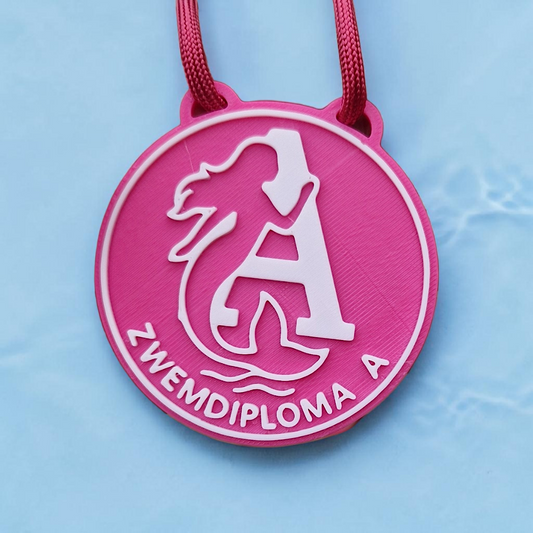 Zwemdiploma Medailles A, B & C.